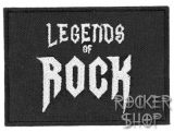 Nášivka LEGENDS OF ROCK vyšívaná-Logo