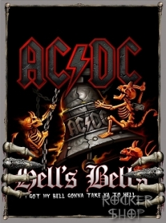 Nášivka AC/DC chrbtová-Hell´s Bells/Hands
