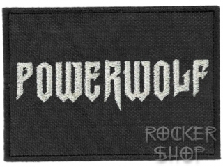 Nášivka POWERWOLF vyšívaná-Logo