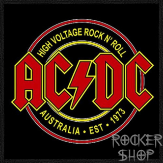 Nášivka AC/DC foto-High Voltage Rock N´Roll