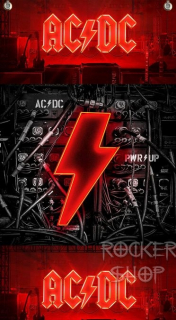 Vlajka AC/DC-Power Up 