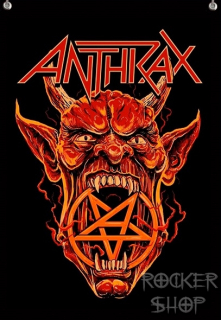 Vlajka ANTHRAX-Devil