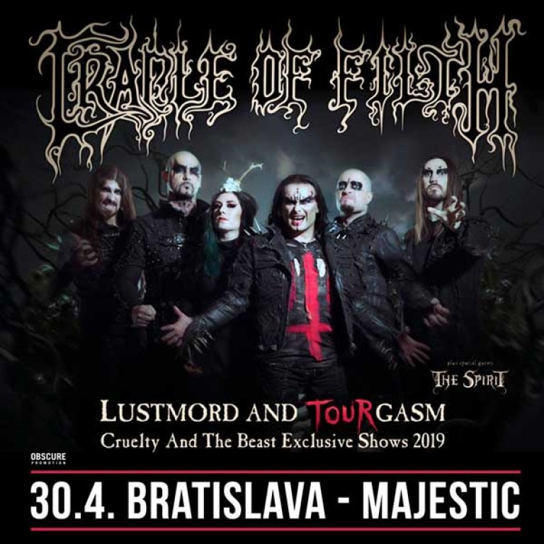 Cruelty And The Beast po 20 rokoch naživo v Bratislave