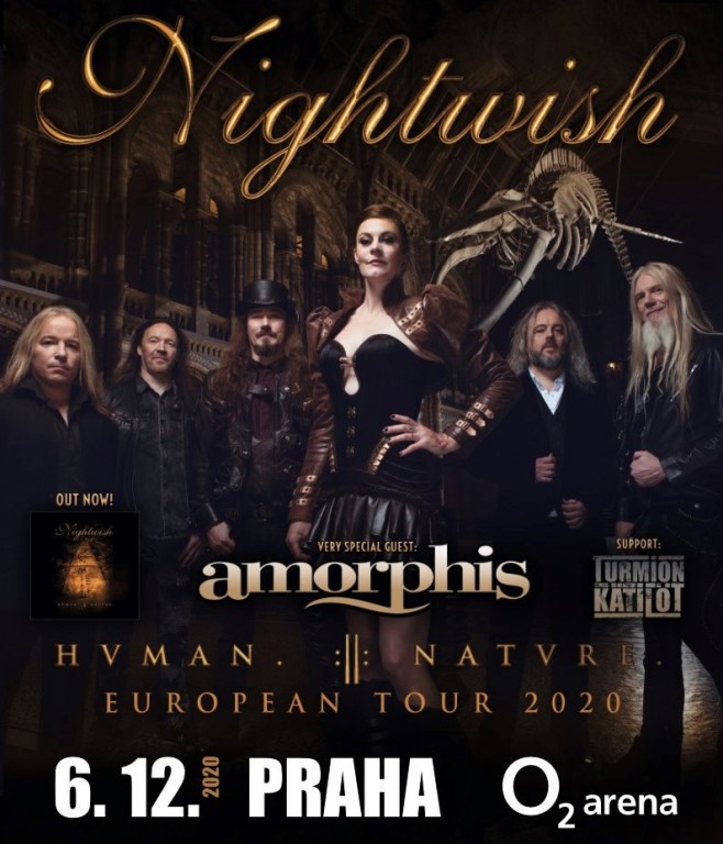 NIGHTWISH v Prahe ešte tento rok