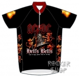 Dres AC/DC cyklistický pánsky-Hell´s Bells/maxi