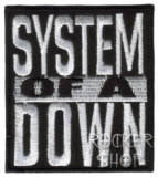 Nášivka SYSTEM OF A DOWN nažehľovacia-Logo