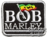 Nášivka BOB MARLEY nažehľovacia-Rasta Flag