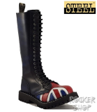 Topánky STEEL-20 dierkové UK Flag