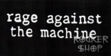 Nášivka RAGE AGAINST THE MACHINE-Logo