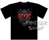 Tričko AC/DC pánske-Black Ice