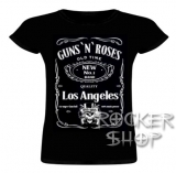 Tričko GUNS N´ROSES dámske-Los Angeles