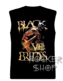 Tričko BLACK VEIL BRIDES pánske-Skeleton/bez rukávov