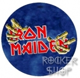 Odznak IRON MAIDEN-Hands Logo