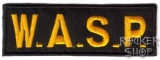 Nášivka W.A.S.P. nažehľovacia-Logo
