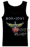 Tričko BON JOVI dámsky top-Heart Logo