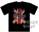 Tričko PUNKS NOT DEAD pánske-UK Flag