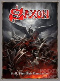 Nášivka SAXON chrbtová-Hell,Fire And Damnation