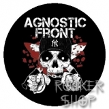 Odznak AGNOSTIC FRONT-Skull