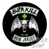 Odznak OVERKILL-New Jersey