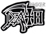 Nášivka DEATH nažehľovacia-Logo Cut
