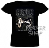 Tričko AC/DC dámske-For Those About To Rock