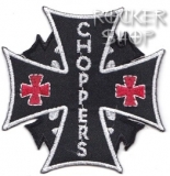 Nášivka CHOPPERS nažehľovacia-Red Cross