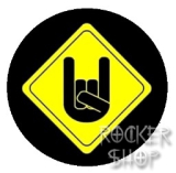 Odznak SATANIC HAND