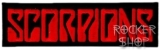 Nášivka SCORPIONS nažehľovacia-Red Logo