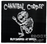Nášivka CANNIBAL CORPSE nažehľovacia-Butchered At Birth