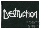 Nášivka DESTRUCTION vyšívaná-Logo