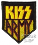 Nášivka KISS nažehľovacia-Kiss Army