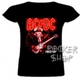Tričko AC/DC dámske-Power Up Angus