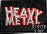 Nášivka HEAVY METAL vyšívaná-Logo