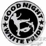 Nášivka GOOD NIGHT WHITE PRIDE nažehľovacia