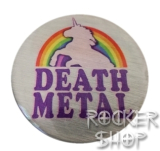 Magnetka DEATH METAL-Unicorn Rainbow