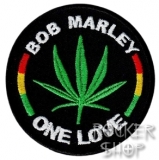 Nášivka BOB MARLEY nažehľovacia-One Love