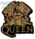 Nášivka QUEEN nažehľovacia-Golden Logo