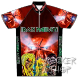 Dres IRON MAIDEN cyklistický pánsky-Collage /voľný strih/