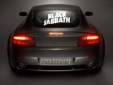 Nálepka BLACK SABBATH na sklo-Logo