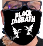 Ochranné rúško BLACK SABBATH-Logo