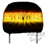 Návlek na opierku hlavy SCORPIONS-Logo