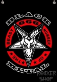 Vlajka BLACK METAL-Logo