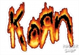  Nálepka KORN orezaná-Logo