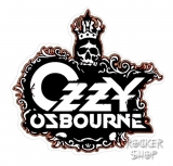  Nálepka OZZY OSBOURNE orezaná-Logo