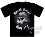 Tričko BLACK LABEL SOCIETY pánske-Skull With Hat