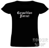 Tričko CARPATHIAN FOREST dámske-Logo
