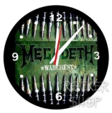 Nástenné hodiny MEGADETH-Warchest