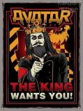 Nášivka AVATAR chrbtová-King Wants You!