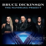 Nášivka BRUCE DICKINSON foto-Mandrake Project Band