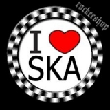 Nálepka SKA-I LOVE SKA